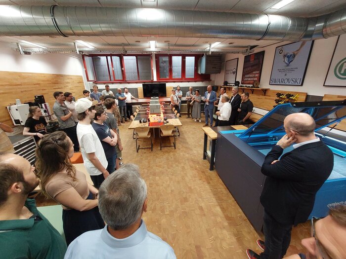 OpenMakerSpace htlinn.cubator eröffnet – HTL Anichstraße OpenMakerSpace htlinn.cubator eröffnet – HTL Anichstraße