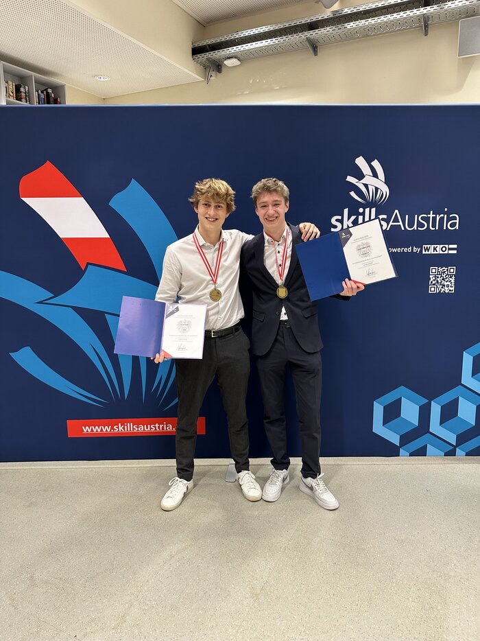 1. Platz für das CCA HTL Anichstraße bei den AustrianSkills im Bewerb Entrepreneurship/ Business Development – HTL Anichstraße 1. Platz für das CCA HTL Anichstraße bei den AustrianSkills im Bewerb Entrepreneurship/ Business Development – HTL Anichstraße